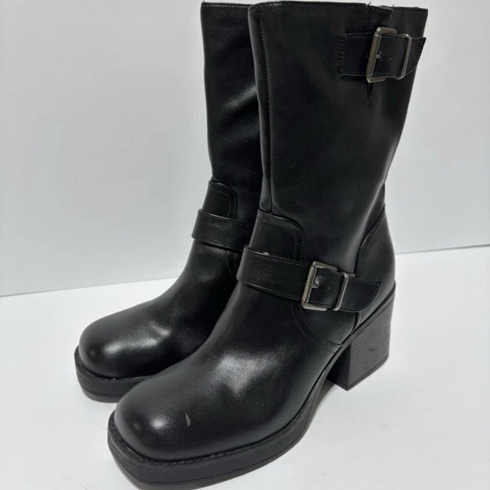 Kenneth Cole Women’s Jenna Black Boots, Size 7.5 M - Picture 5 of 6